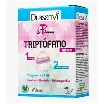 Triptofano bicapa 60 comprimidos, Drasanvi