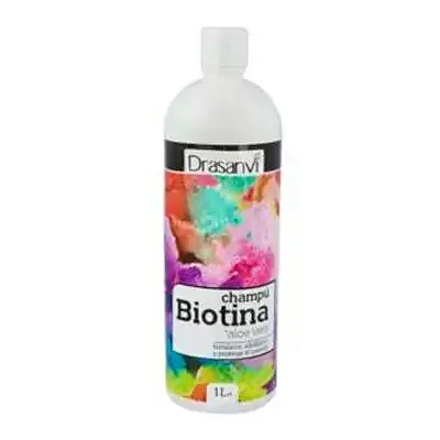 Champú biotina aloe 1 l, Drasanvi
