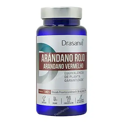 Arándano rojo 30 cápsulas, Drasanvi