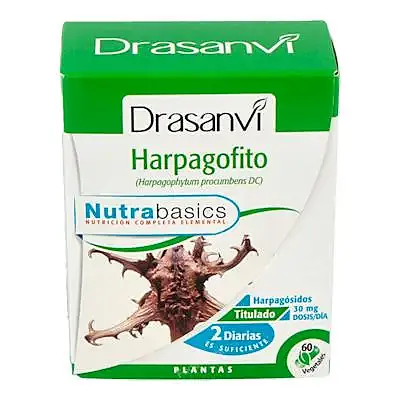 Harpagofito nutrabasicos 60 cápsulas, Drasanvi