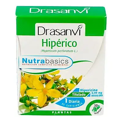 Hiperico nutrabasicos 30 cápsulas, Drasanvi