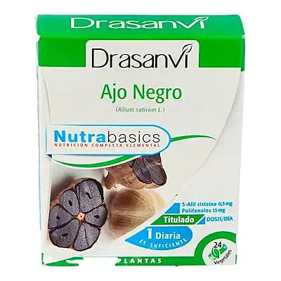 Ajo negro nutrabasicos 24 cápsulas, Drasanvi