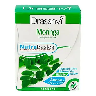 Moringa nutrabasicos 60 cápsulas, Drasanvi