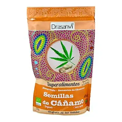 Semilla de cañamo superalimentos BIO 225 g, Drasanvi