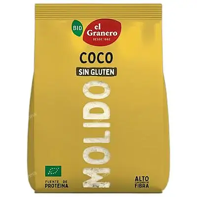 Harina coco sin gluten BIO 500 g, El Granero