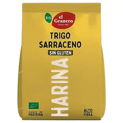 Harina trigo sarraceno 500 g, El Granero