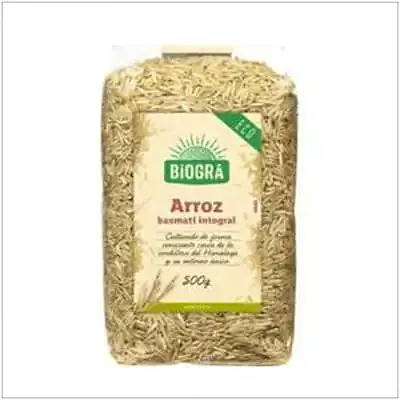 Arroz basmati integral biogra 500 g, Biográ