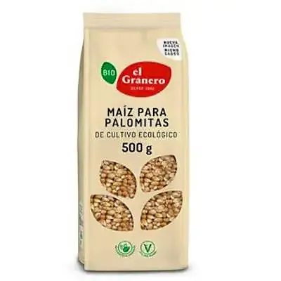 Maiz para palomitas BIO 500 g, El Granero