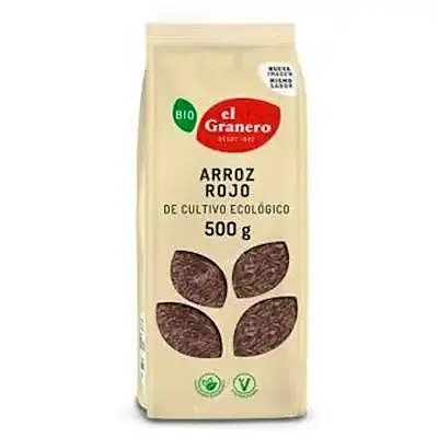 Arroz rojo BIO 500 g, El Granero