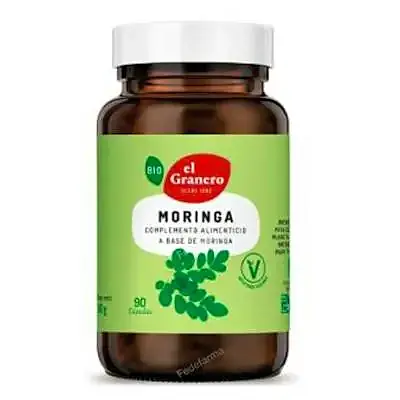 Moringa 400 mg BIO 90 cápsulas, El Granero