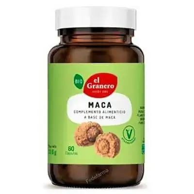 Maca 560 mg BIO 60 cápsulas, El Granero