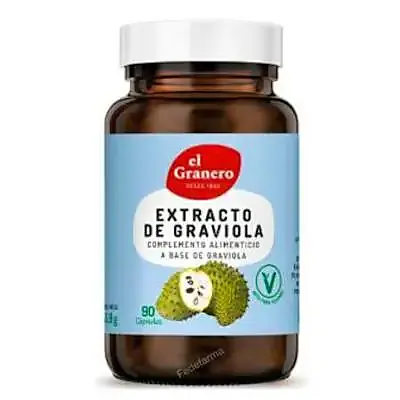 Extracto graviola 510 mg 90 cápsulas, El Granero