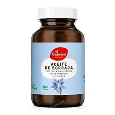 Aceite de borraja 700 mg 150 perlas, El Granero