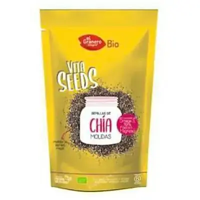 Vitaseeds semillas chia molida BIO 200 g, El Granero