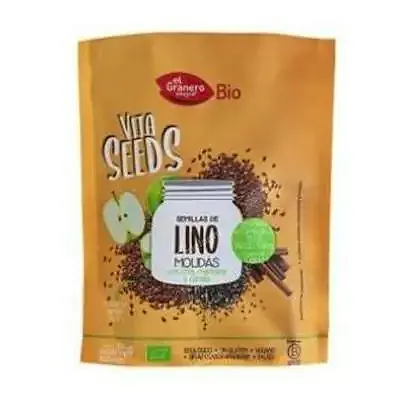 Vitaseeds lino chia canela manzana BIO 200 g, El Granero