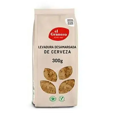Levadura desamargada de cerveza el graner BIO 300 g, El Granero