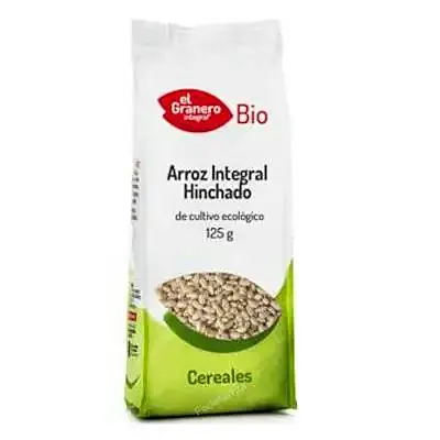 Arroz hinchado integral BIO 125 g, El Granero