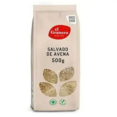 Salvado avena 500 g, El Granero