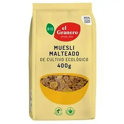 Muesli malteado BIO 400 g, El Granero