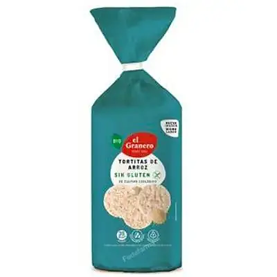 Tortitas de arroz BIO 115 g, El Granero