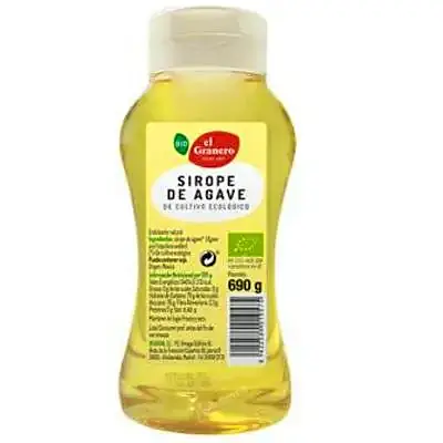 Sirope agave graner BIO 700 ml, El Granero