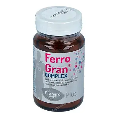 Ferrogran complex 650 mg 45 cápsulas, El Granero