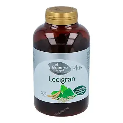 Lecitina de soja lecigran 740 mg 360 perlas, El Granero