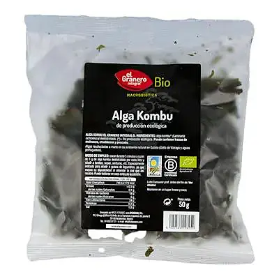 Alga kombu 50 g, El Granero