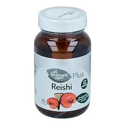 Reishi forte 60 cápsulas vegetales, El Granero