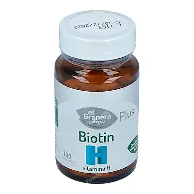 Biotin (vitamina h biotina) 310 mg el grane 100 comprimidos, El Granero