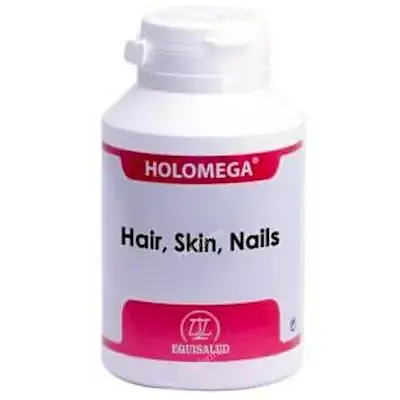 Holomega hair skin and nails 180 cápsulas, Equisalud