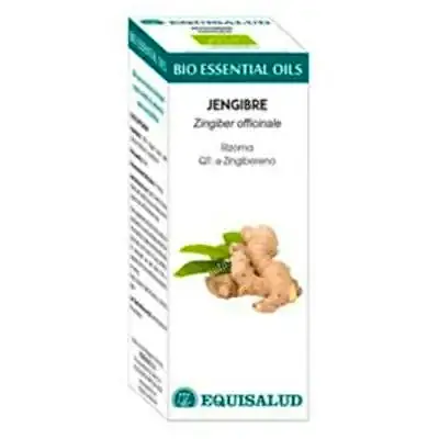 Aceite esencial de essential oils jengibre BIO 10 ml, Equisalud