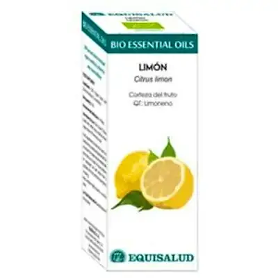 Aceite esencial de essential oils limón BIO 10 ml, Equisalud