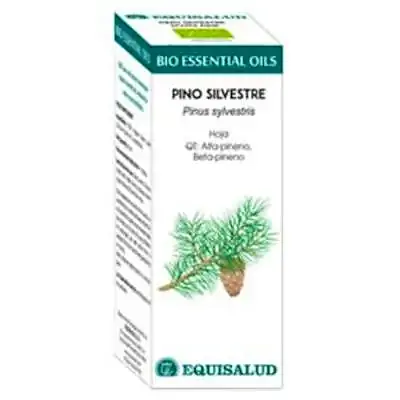 Essential oils pino silvestre ácido esencial BIO 10 ml, Equisalud