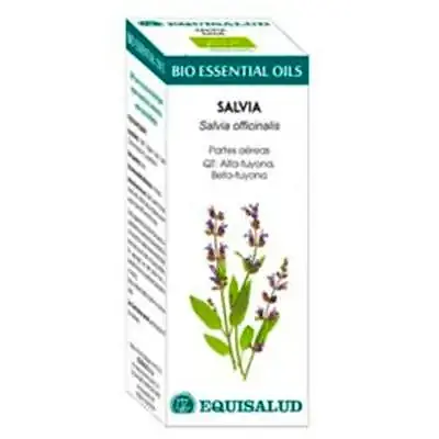Aceite esencial de essential oils salvia BIO 10 ml, Equisalud