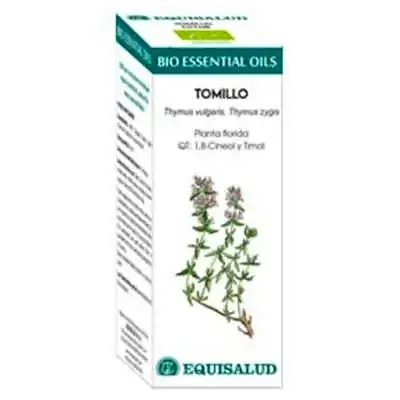 Aceite esencial de essential oils tomillo BIO 10 ml, Equisalud