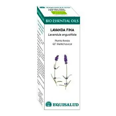 Aceite esencial de essential oils lavanda BIO 10 ml, Equisalud