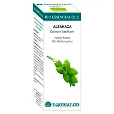 Aceite esencial de essential oils albahaca BIO 10 ml, Equisalud