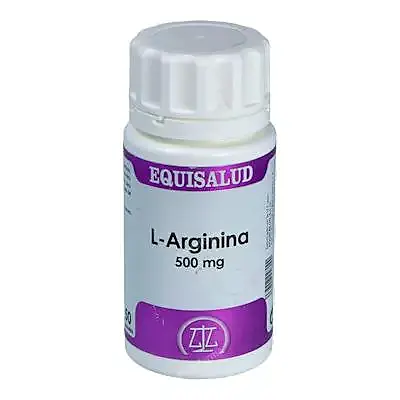 Holomega l-arginina 50 cápsulas, Equisalud