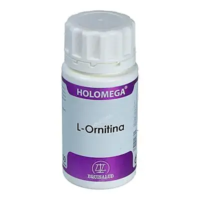 Holomega l-ornitina 50 cápsulas, Equisalud
