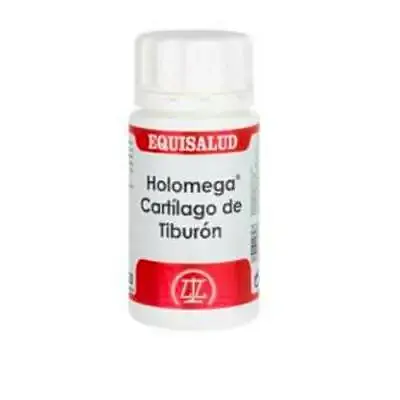 Holomega cartílago de tiburón 50 cápsulas, Equisalud