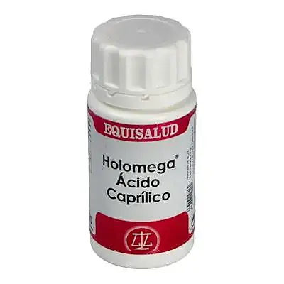 Holomega ácido caprilico 50 cápsulas, Equisalud