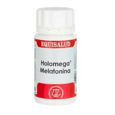 Holomega melatonina 50 cápsulas, Equisalud