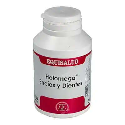 Holomega encias y dientes 180 cápsulas, Equisalud