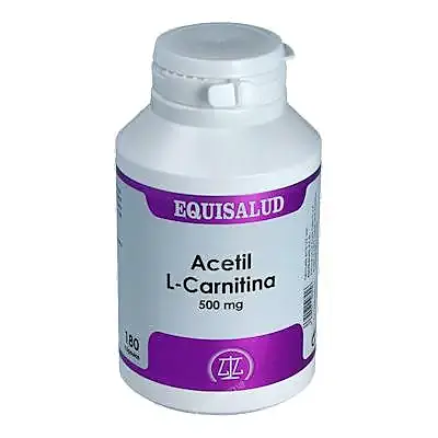 Holomega acetil l-carnitina 180 cápsulas, Equisalud