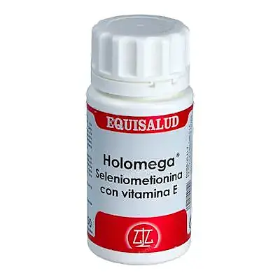 Holomega seleniometionina con vitamina e 50 cápsulas, Equisalud