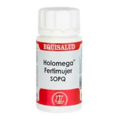Holomega fertimujer sopq 50 cápsulas, Equisalud