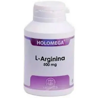 Holomega l-arginina 180 cápsulas, Equisalud