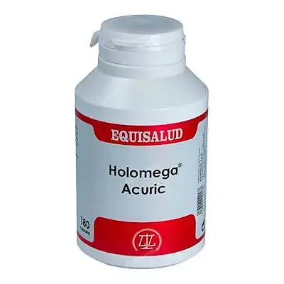 Holomega acuric (ácido urico) 180 cápsulas, Equisalud