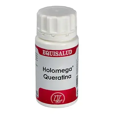Holomega queratina 50 cápsulas, Equisalud
